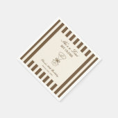 She's A Tini Bit Older Coffee Martini Birthday スタンダードカクテルナプキン (角)