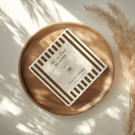 She's A Tini Bit Older Coffee Martini Birthday スタンダードカクテルナプキン