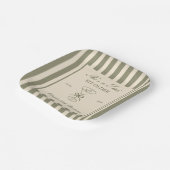 She's A Tini Bit Older Coffee Martini Birthday ペーパープレート (傾斜あり)