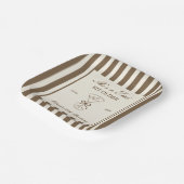 She's A Tini Bit Older Coffee Martini Birthday ペーパープレート (傾斜あり)