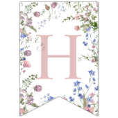 She's a Wild One Birthday Banner バンティングフラッグ (第2の旗)