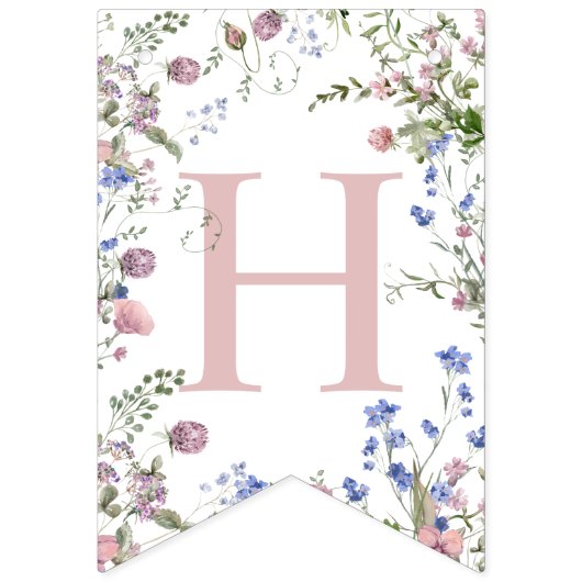 She's a Wild One Birthday Banner バンティングフラッグ (第2の旗)