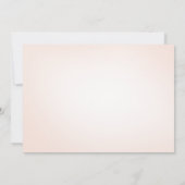 She's a Wild Two Floral Safari Birthday Photo 招待状 (裏面)