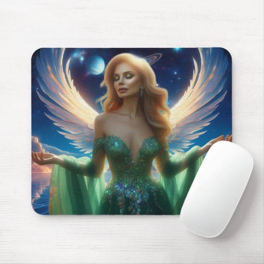 She's an Angel Mousepad マウスパッド (マウス)