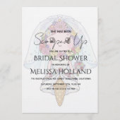 She's Been Scooped Up Ice Cream Bridal Shower 招待状 (正面)