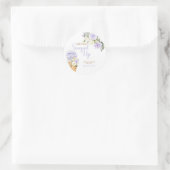 She's Been Scooped Up (Purple) Custom  ラウンドシール (バッグ)