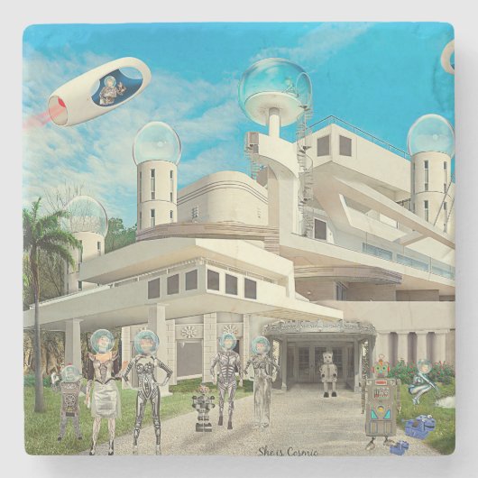 She's Cosmic ストーンコースター (正面)