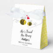 She's Found Her Honey Modern Bee Bridal Shower フェイバーボックス (正面サイド)