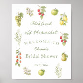 She's fresh off the market bridal shower welcome ポスター (正面)