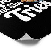 She's Imperfect But She Tries Musical Waitress Mot ポスター (角)