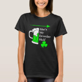 She's My Drunker Half Saint Patrick's Day Couples Tシャツ (正面)