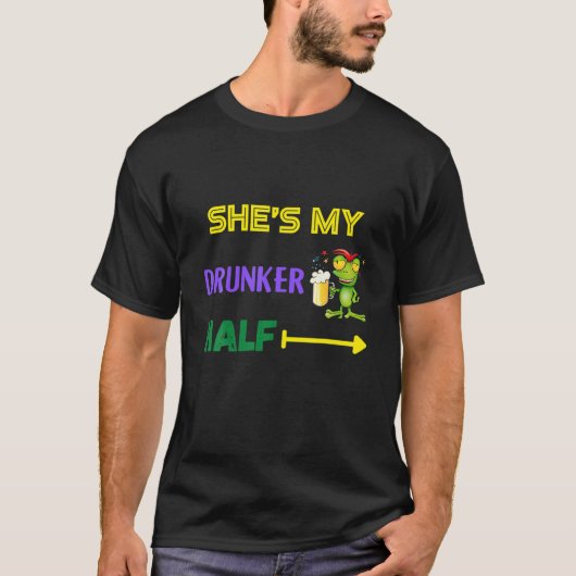 She's My Drunker Half Tシャツ (正面)
