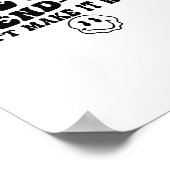 She's My Friend-wife Don't Make It Weird Funny Say ポスター (角)