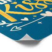 She's My Midnight Kiss Happy New Year Matching Cou ポスター (角)