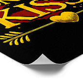 She's My Midnight Kiss Matching Couples Valentine’ ポスター (角)