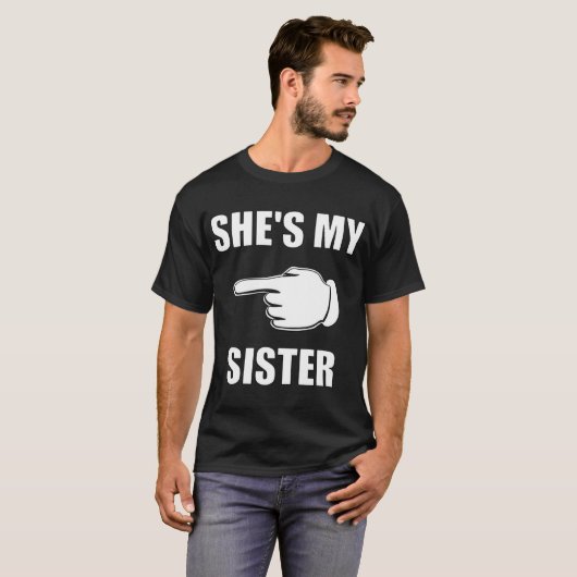 SHES MY SISTER friend Tシャツ (正面フル)