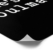 She's My Soulmate I Don't Know Him Funny Matching  ポスター (角)