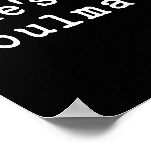 She's My Soulmate I Don't Know Him Funny Matching  ポスター (角)