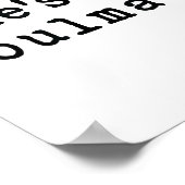 She's My Soulmate I Don't Know Him Funny Matching  ポスター (角)