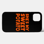 Shes My Sweet Potato I Yam Shirt for Women Couples Case-Mate iPhoneケース (裏面 (横))