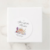 She's Off the Marketファーマーズマーケットブライダルシャワー フェイバータグ (インサイチュ)