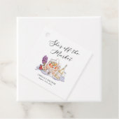 She's Off the Marketファーマーズマーケットブライダルシャワー フェイバータグ (インサイチュ)