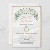 She's Off The Market Bridal Shower Invitation 招待状 (正面)