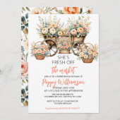 She's Off the Market Shop Bridal Shower招待状 シーズンカード (正面/裏面)