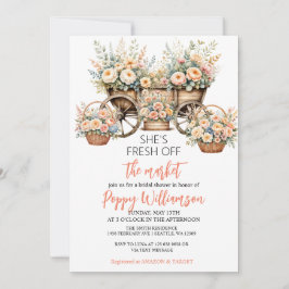 She's Off the Market Shop Bridal Shower招待状 シーズンカード