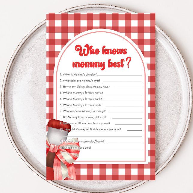 She's Ready to Pop シャワーパーティーで遊ぶ Mommy Game (She's Ready to Pop Baby Shower Game)