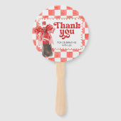 She's Ready to Pop Baby Shower ハンドファン (裏面)