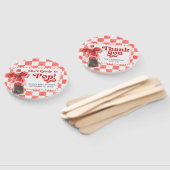 She's Ready to Pop Baby Shower ハンドファン (組立なし)