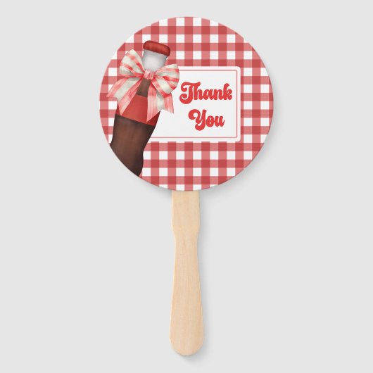 She's Ready to Pop Baby Shower  ハンドファン (裏面)