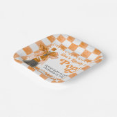 She's Ready to Pop Baby Shower ペーパープレート (傾斜あり)