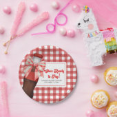 She's Ready to Pop Baby Shower ペーパープレート (パーティー)