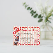 She's Ready to Pop Baby Shower Books for Baby エンクロージャーカード (スタンド正面)