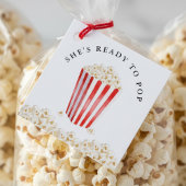 She's Ready To Pop Baby Shower Popcorn フェイバータグ