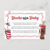 She's Ready to Pop Books for Baby Card エンクロージャーカード (正面)