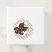 She's Ready To Pop Bow Baby Shower フェイバータグ (インサイチュ)