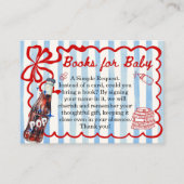 She's Ready to Pop Coquette Books for Baby エンクロージャーカード (正面)