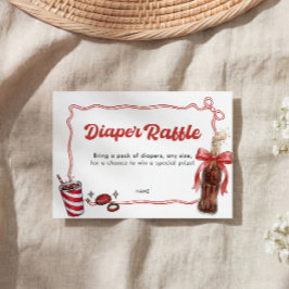 She's Ready to Pop Diaper Raffle  エンクロージャーカード