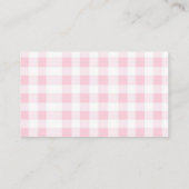 She's Ready to Pop Soda Baby Shower Diaper Raffle エンクロージャーカード (裏面)