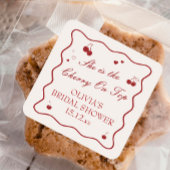 She's the Cherry On Top スクエアシール