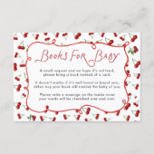 She's the Cherry on top Books for Baby Card エンクロージャーカード (正面)
