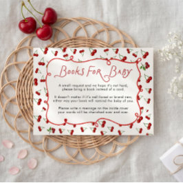 She's the Cherry on top Books for Baby Card エンクロージャーカード