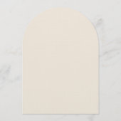 She's Tying The Knot Black Bow Bridal Shower  招待状 (裏面)