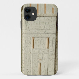 Sheshi、紀元前のc.2300-2200の偽のドア(色彩の鮮やかなライム iPhone 11 ケース