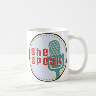 SheSpeakのコーヒー・マグ コーヒーマグカップ