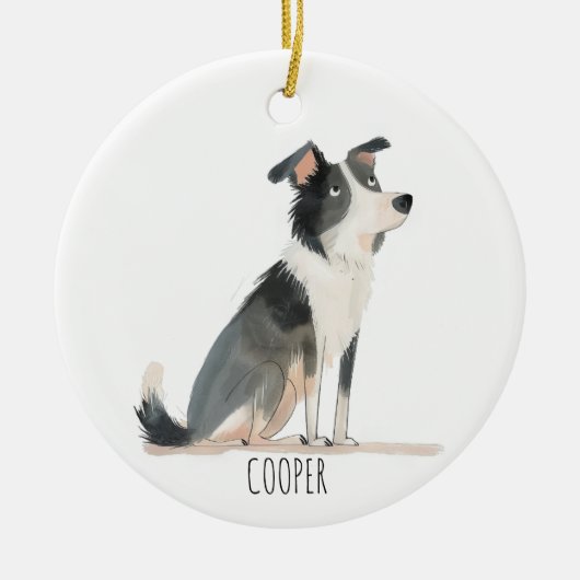 Shetland  セラミックオーナメント (正面)