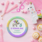 Shetland Horse Birthday Party Balloons ペーパープレート (パーティー)